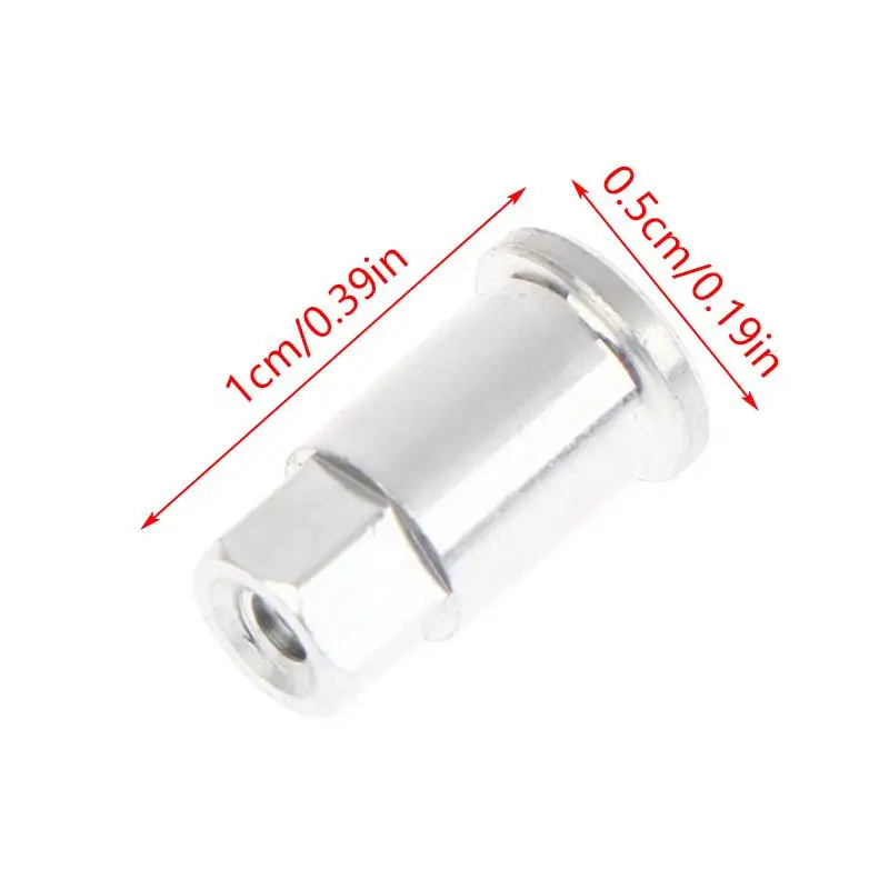 2PCS AE86 Ruota anteriore in metallo Adattatore mozzo esagonale 1/18 RC Auto Parti di aggiornamento Accessori per modello di auto telecomandate