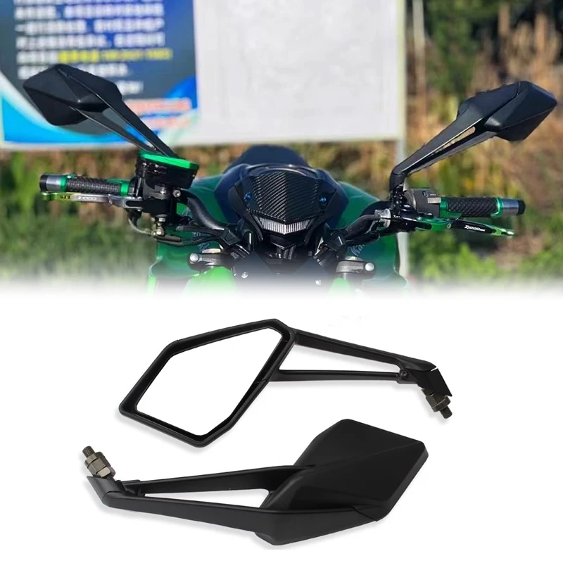 

Black Pair Rear View Mirrors For Kawasaki Z1000 Z 1000 2014-2021 2015 2016 2017 2018 2019 2020 Motorcycle Accessories
