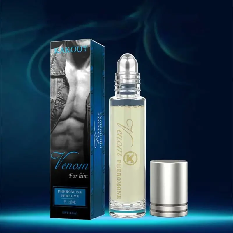 Perfume de bola de aceite esencial de feromonas para hombres y mujeres, fragancia duradera que atrae al sexo opuesto, 10ml