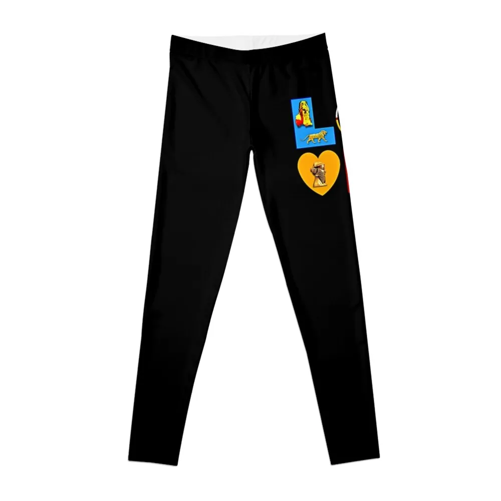 

Assyrian Love Leggings gym wear Women's sports pants Fitness clothing Womens Leggings