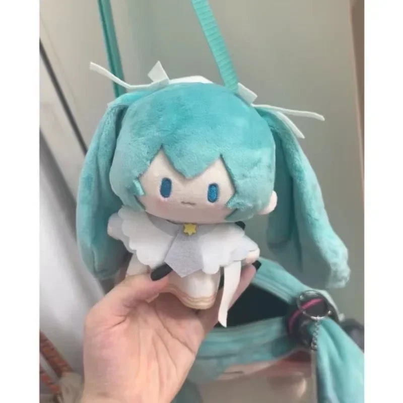 23 سنتيمتر جديد أنيمي هاتسون ميكو ستار الصلاة ليلة الشكل Kawaii Q نسخة ألعاب من القطيفة دمية حقيبة سلسلة مفاتيح قلادة الهدايا