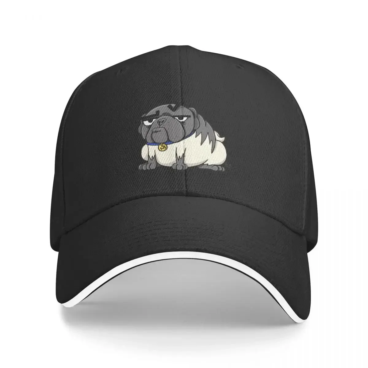 Miserable Mister Max the Pug Baseball Cap Luxury Hat Hat Man For The Sun Golf Wear custom Hat Female Men's