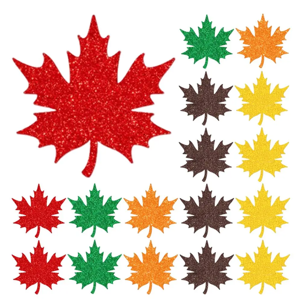 

20 Pcs Leaf Cards Writeable Thanksgiving Decoration Fall Harvest Paper Paper Leaves Tags Placemats