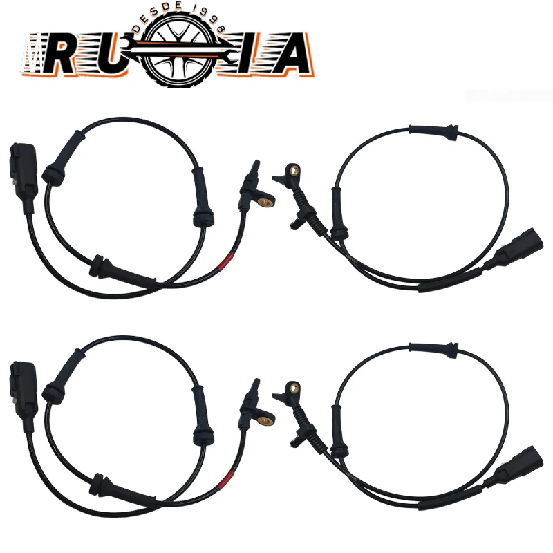 جديد 4 قطعة ABS عجلة السرعة الاستشعار الجبهة الخلفية اليسار واليمين LR024202 LR024208 لاند روفر رينج روفر إيفوك 2012-2017 #1