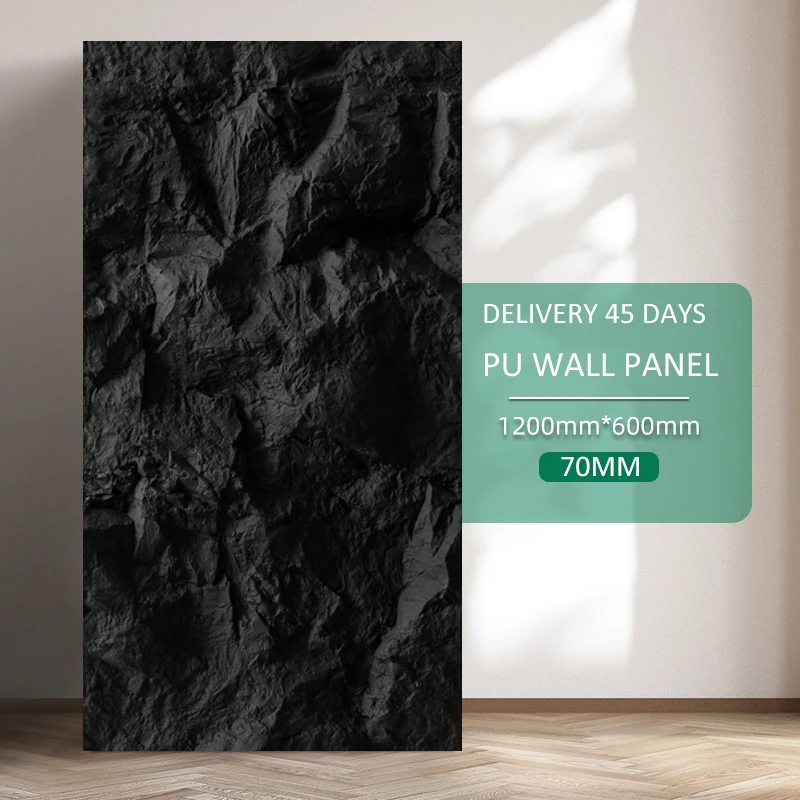 Pu Wall Panel Interior And Exterior 10 Pieces Gen Stone Decoration Luxury Building Materials Villas House