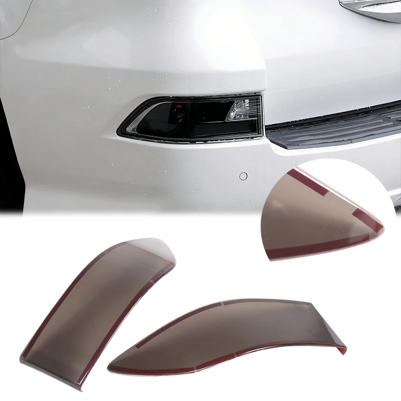 

For Lexus GX 2014-2023 ABS Black car styling car rear fog light decorative cover sticker car exterior accessories