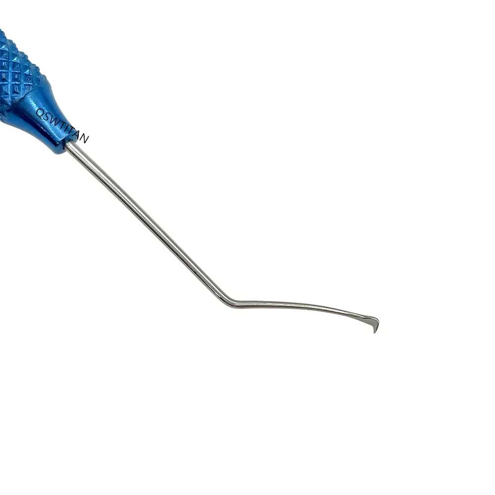 Ophthalmic Hook Epithelial Microhoe For LASEK Procedure 10mm angle to tip Eyes Surgical Instrument