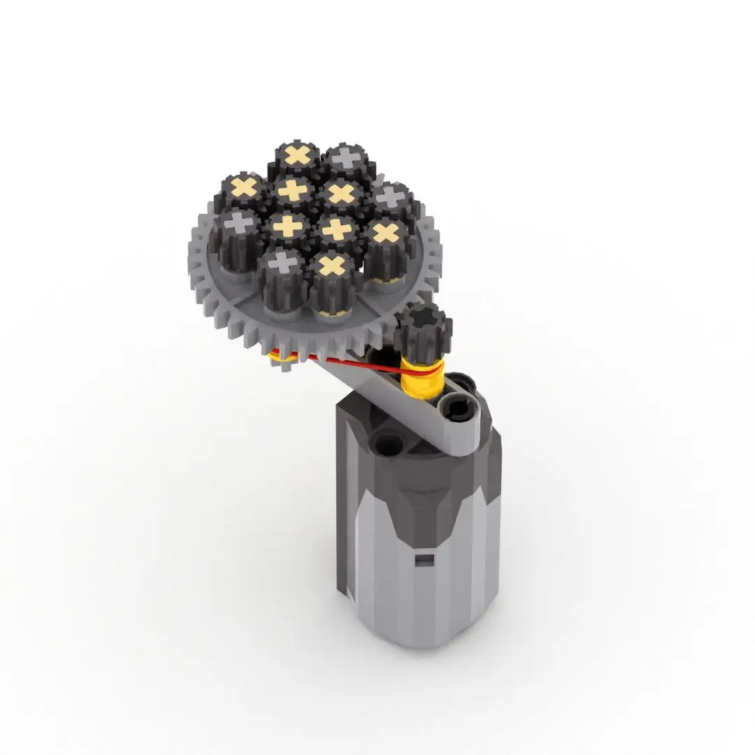 

Набор для сборки механической модели робота-инженера из строительных блоков, обучающий инструмент MOC