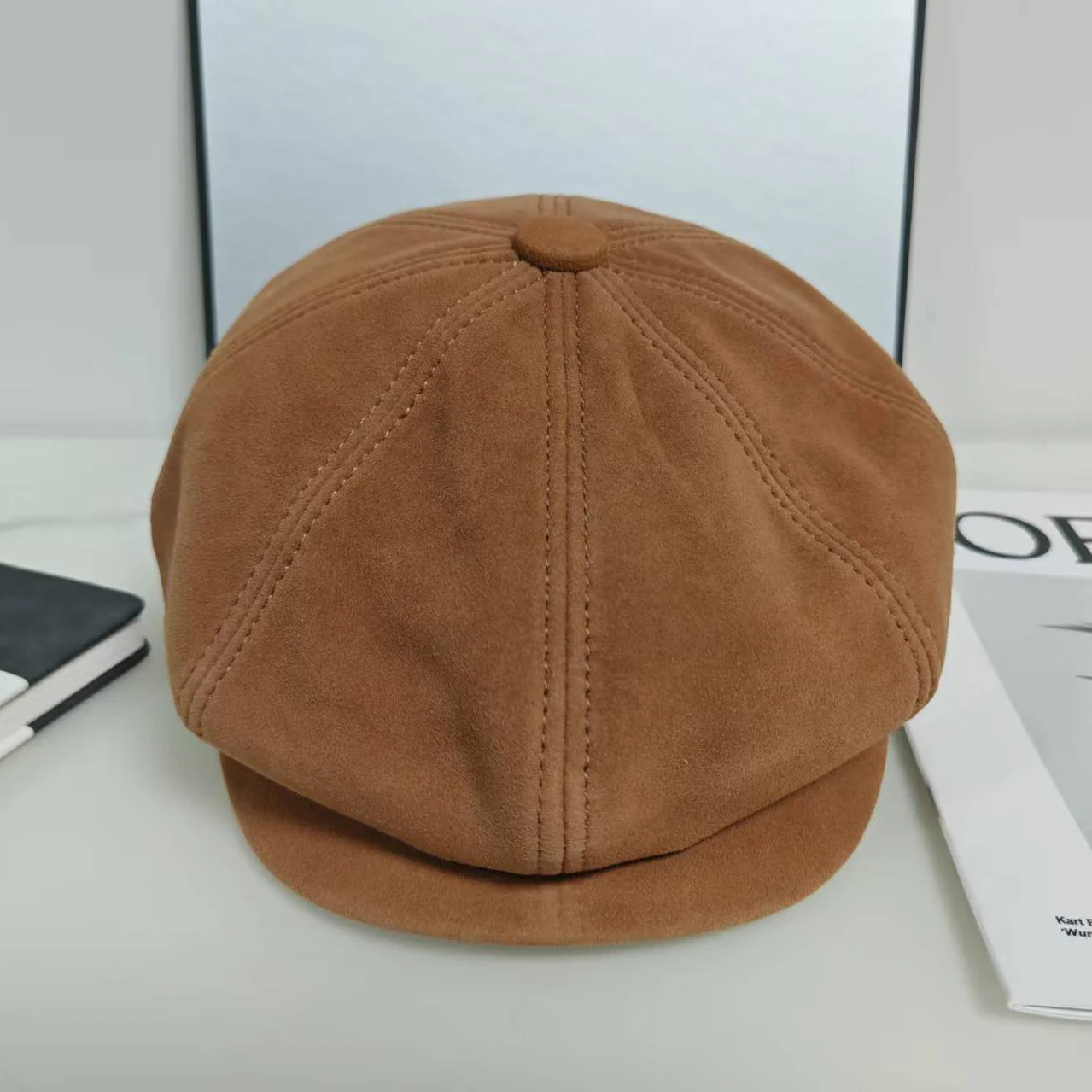 genuine-sheepskin-suede-autumn-winter-newsboy-cap-for-men-british-style-fine-cutting-top-grade-octagonal-cap-leisure-beret-caps
