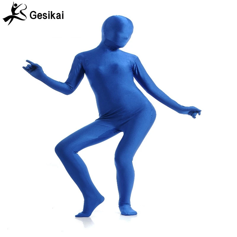 Costume Zentai personnalisé pour adultes, costume serré pour Halloween pour femmes, en Spandex, costume de Cosplay, seconde peau