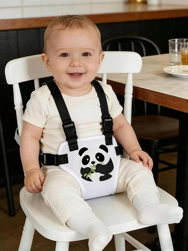 1 Stück Baby-Esszimmerstuhl-Gurt mit Netzdesign, leicht und einfach zu transportieren, tragbarer Baby-Fütterungsgurt, Sicherheitssitzgurt, das perfekte Geschenk für Ihr Baby! – Detail 4