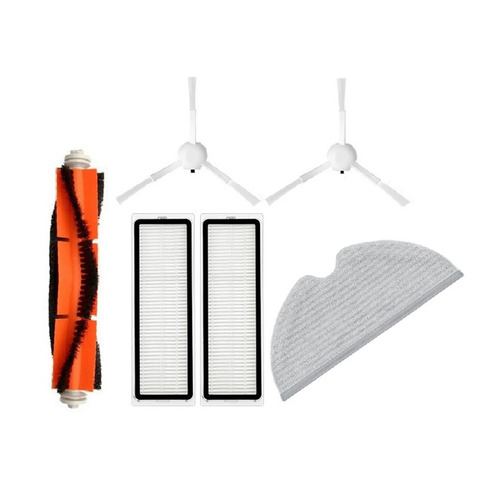 

Набор сменных комплектующих AB15-2 для роботов-пылесосов XIAOMI Vacuum-Mop 1C 2C 1T STYTJ01ZHM и Dreame F9: щетки, HEPA-фильтры и другие запчасти.