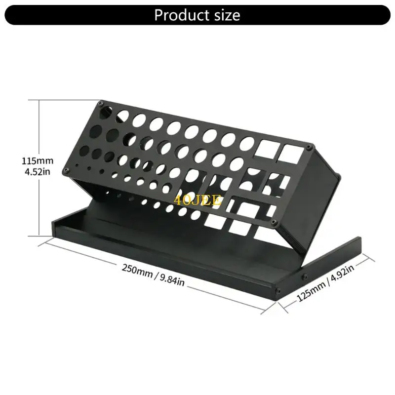 40JE Heavy Duty ไขควงชั้นเก็บของการออกแบบเดสก์ท็อปสำหรับจัดระเบียบชุดเครื่องมือ