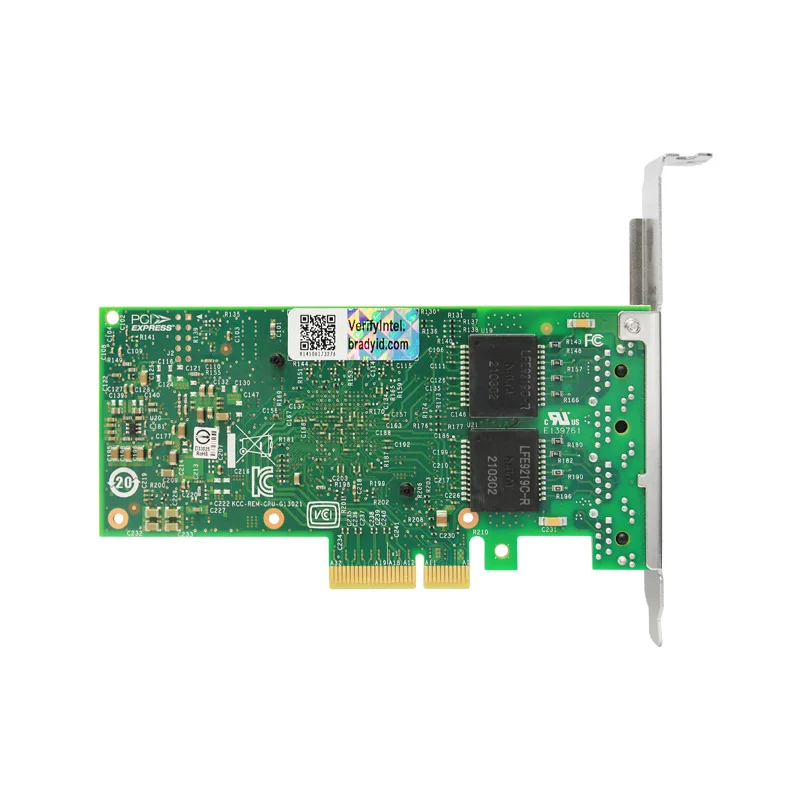 i350-T4V2BLK four-port gigabit network interface card PCIEX4 RJ45 electrical port