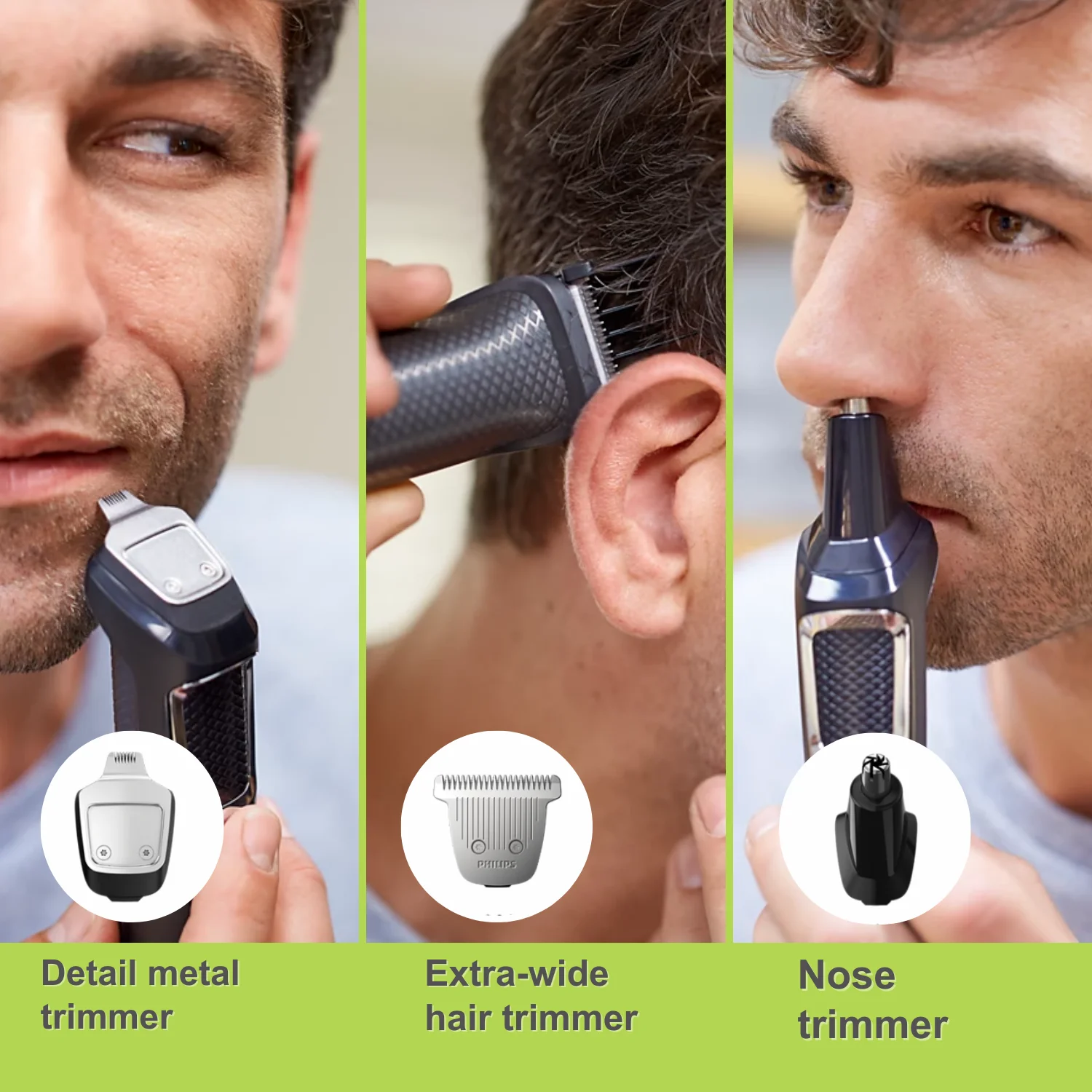 Philips Norelco Multigroom 3000 MG3750, All-in-One Trimmer, Face and Head