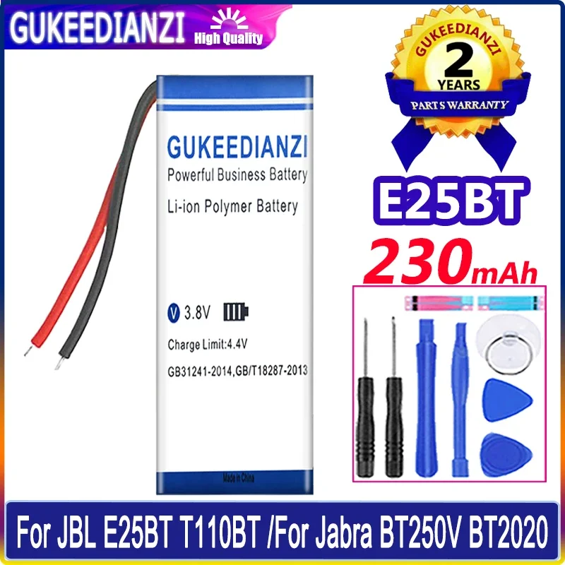 Аккумулятор 230 мАч для JBL E25BT T110BT для Sony Ericsson ДЛЯ Jabra BT250V BT2020 4010 VH110 BT2010 500V