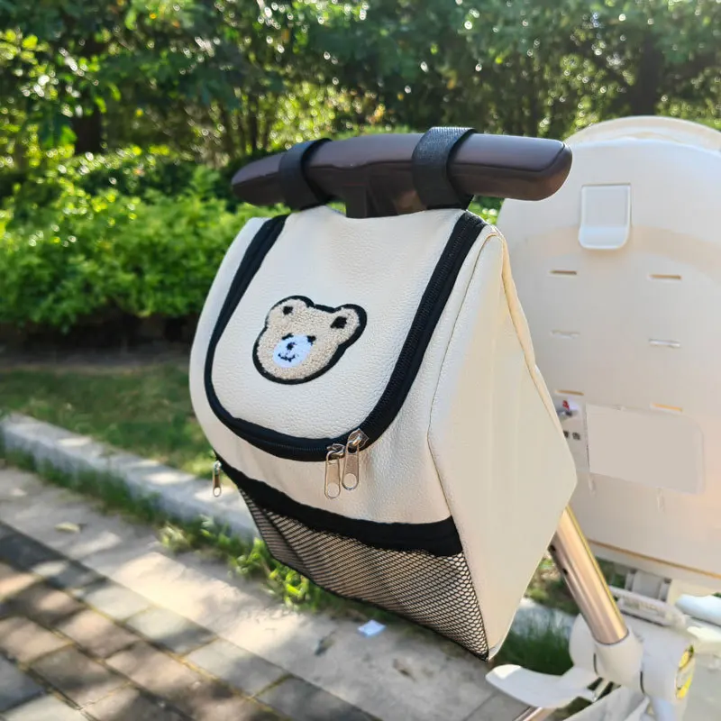 

Baby Stroller Accessory Universal Bag Baby Walking Car Hanging Bag Large Capacity Storage Bag Cart Children's Storage Bag