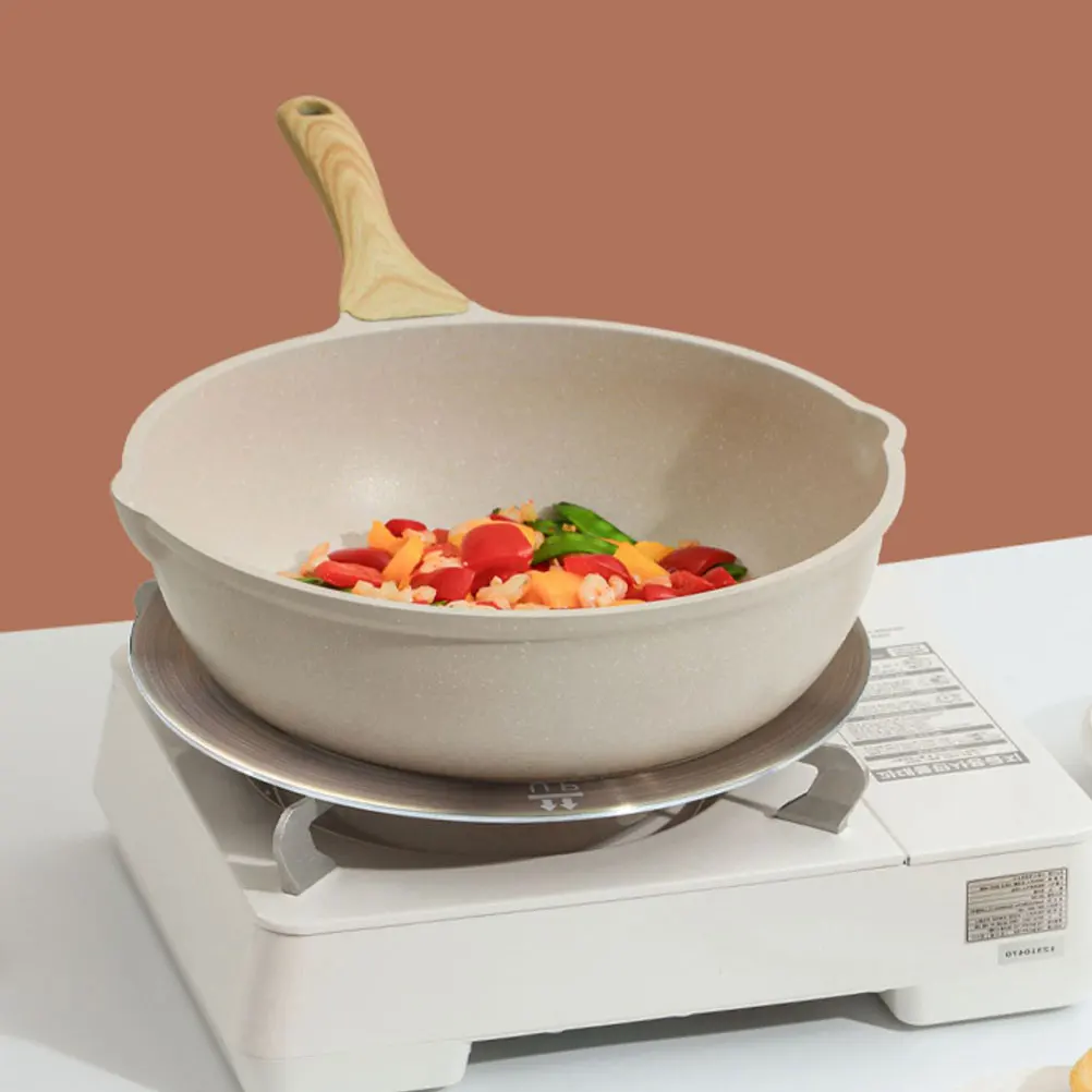 

Induction Plate Heat Diffuser for Gas Stove Kitchen Cookware Adapter Stainless Steel Smooth Surface Easy Storage Wall Hanging