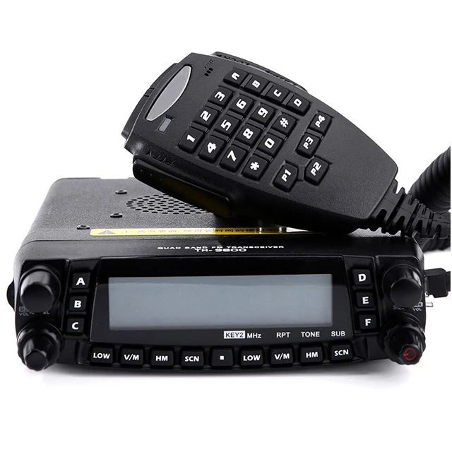 

TYT TH-9800 Quad Band Mobile Radio Transceiver 50w Quad Band Ham Car Radio Walkie Talkie 200 km Talkie-Walkie