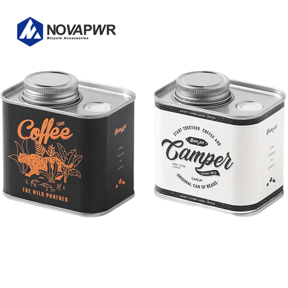 150g Airtight Coffee Container Portable Outdoor Camping Tin Box Freshness Preservation Kitchen Storage Organizer Friends Gifts