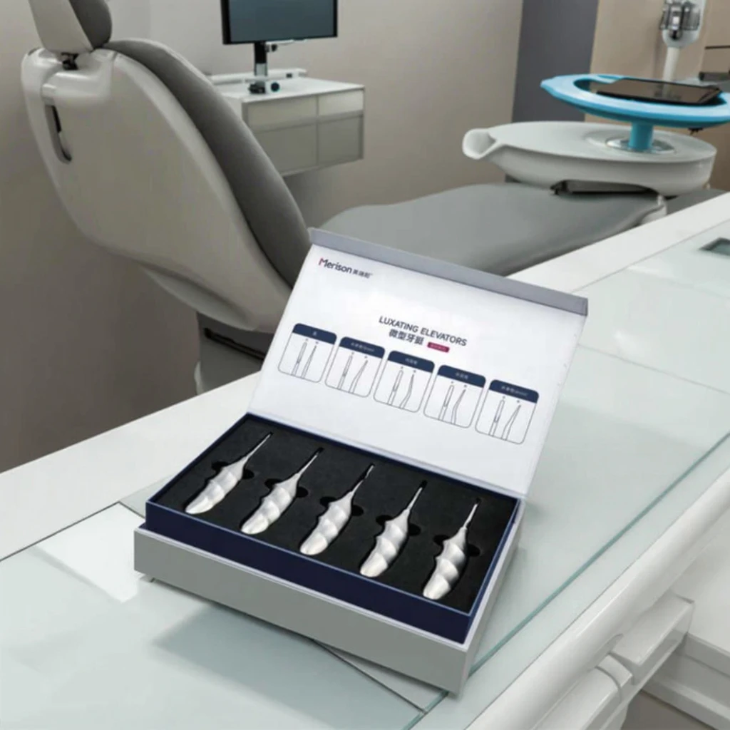 Matte Surface Luxating Tooth Elevators 5pcs/set