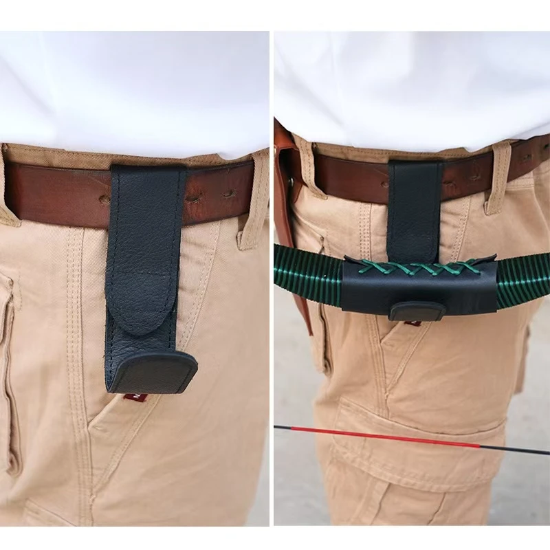 

1PC Archery Waist Bow Rest Portable Archery Hanger Archery Bow Rest Bow Holder Archery Compound Bow Hanging Carry Strap