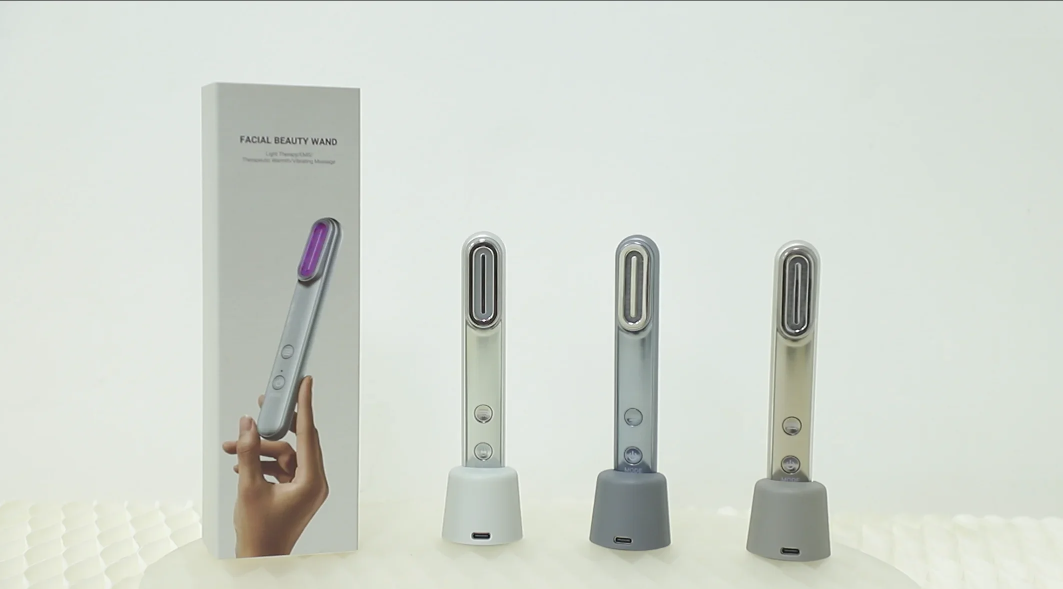 اتجاهات جديدة جهاز تجميل لشد الوجه جهاز تجميل لشد الوجه مدلك الوجه والرقبة أسطوانة تدليك الوجه والشحن السريع #4