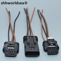 shhworldsea 4pin 1.2mm  female male automotive connector for BMW 7549032-02 872-617-541