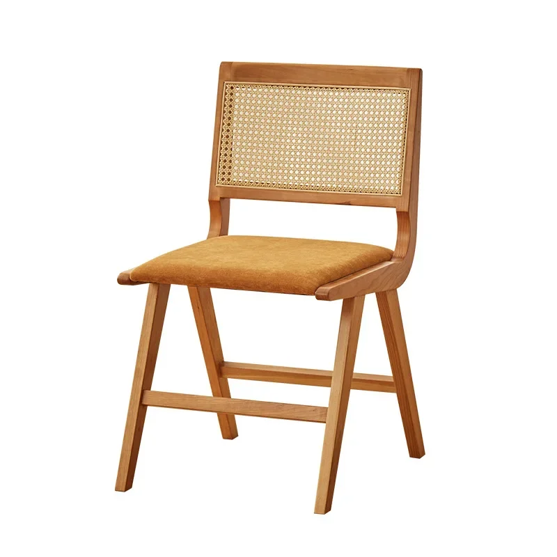 Nordic solid wood dining  , home back  book desk , cherry wood leisure , simple  creativity