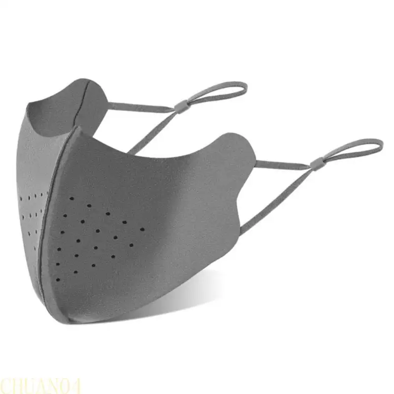 قناع وجه قابل للتمدد A1A2 للحماية من الشمس، تصميم مقاوم للرياح، خفيف الوزن لركوب الدراجات