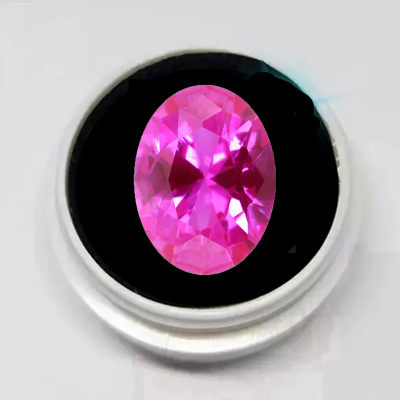 Natural Pink Ruby Unheated Oval Cut 13×18mm15.0Ct Gem For Collection and Jewelry Making VVS Loose Stone