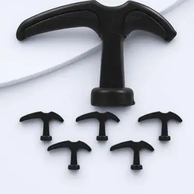 6Pcs Universal Lawn Mower Starter Handle Pull Grip Kit Knobs Nut Bolt for Chainsaws Trimmers Brush Cutter Generator Engine Parts