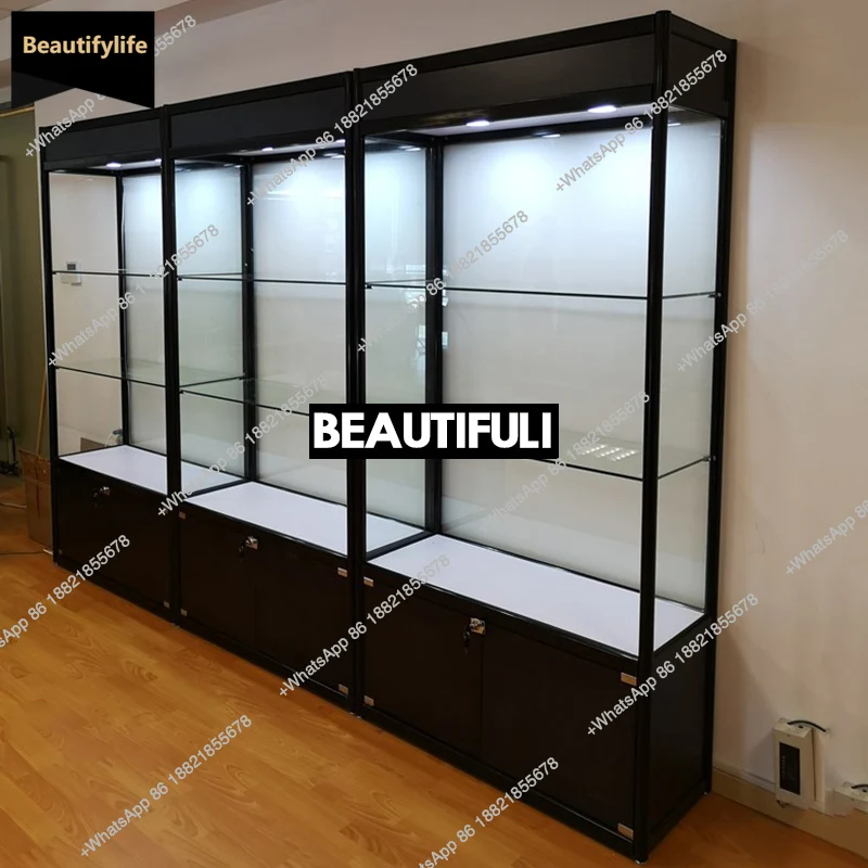 

B567 Storage Book Display Stand Repisas Bedroom Box Nordic Shelves Living Room Glass Metal Transparent Plant Repisa Room Decorat