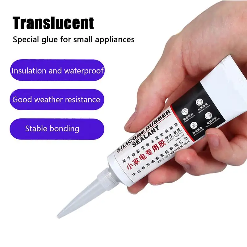 Silikon-Dichtstoff, wetterfest, selbstklebend, elektronisches Silikon-Isolierdichtmittel, wasserdicht, für Leiterplatten, LED-Lampen, Geräte