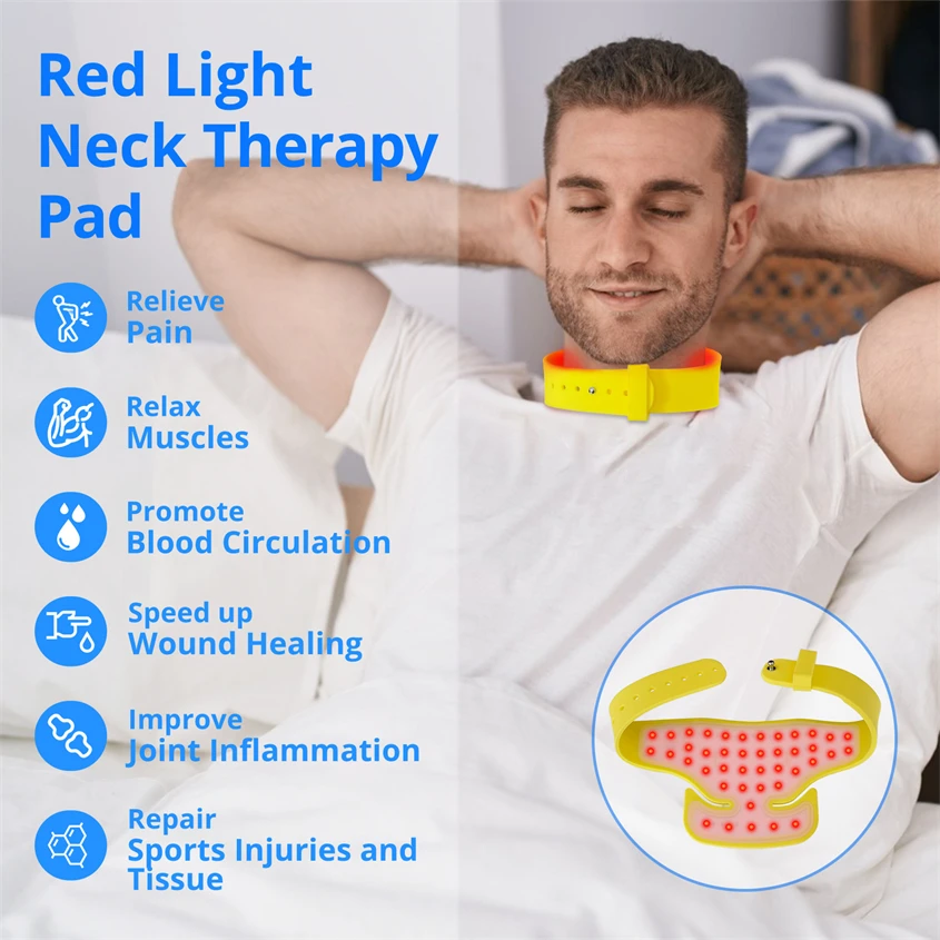 Silicone Infrared Healing Device Pure LED Light Therapy near Infrared Mat Promote Blood Circulation Reduce Anxiety Fatigue