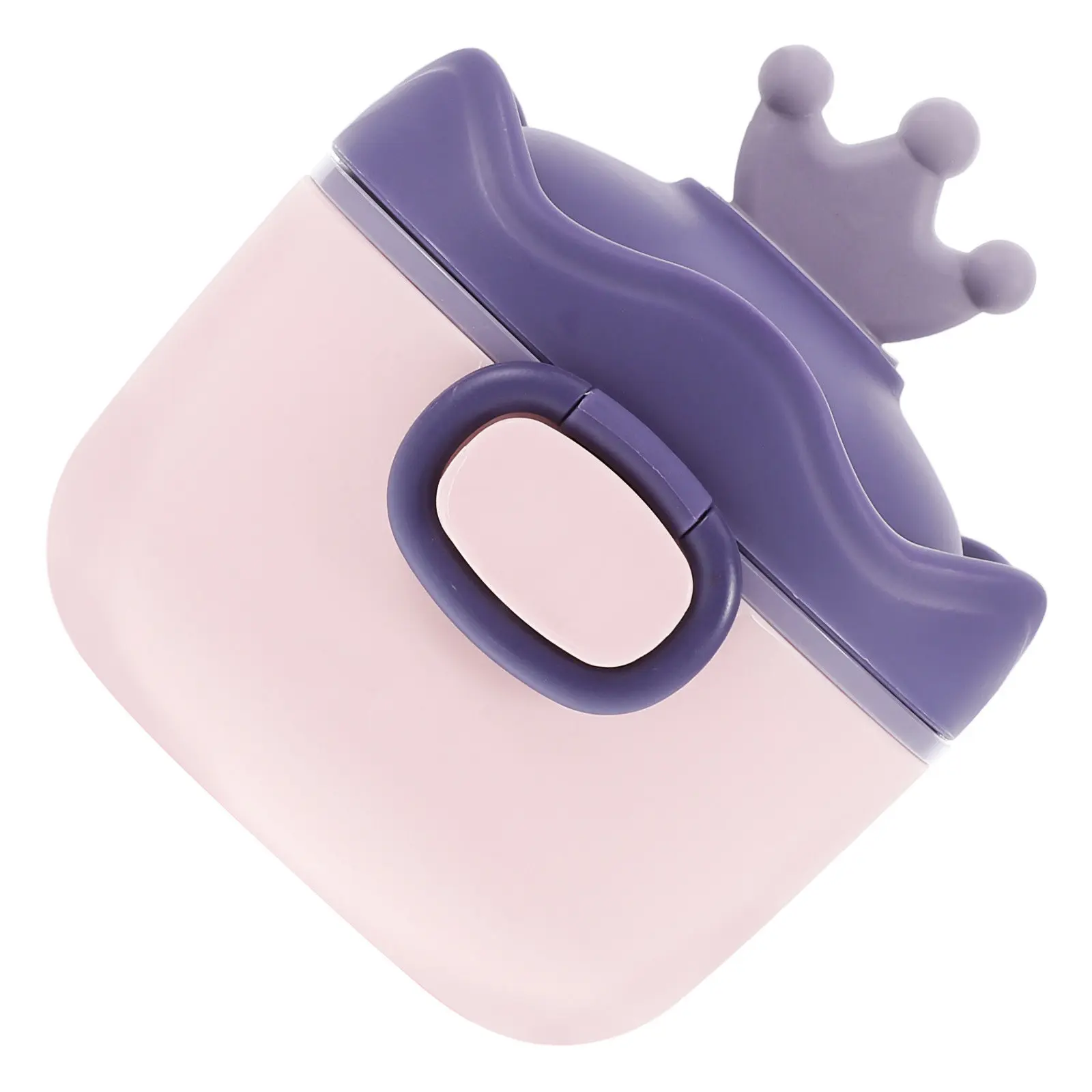 

Портативный контейнер для хранения сухого молока с мерной ложкой, двухслойный, герметичный дозатор для смеси, удобный для путешествий и кормления малышей