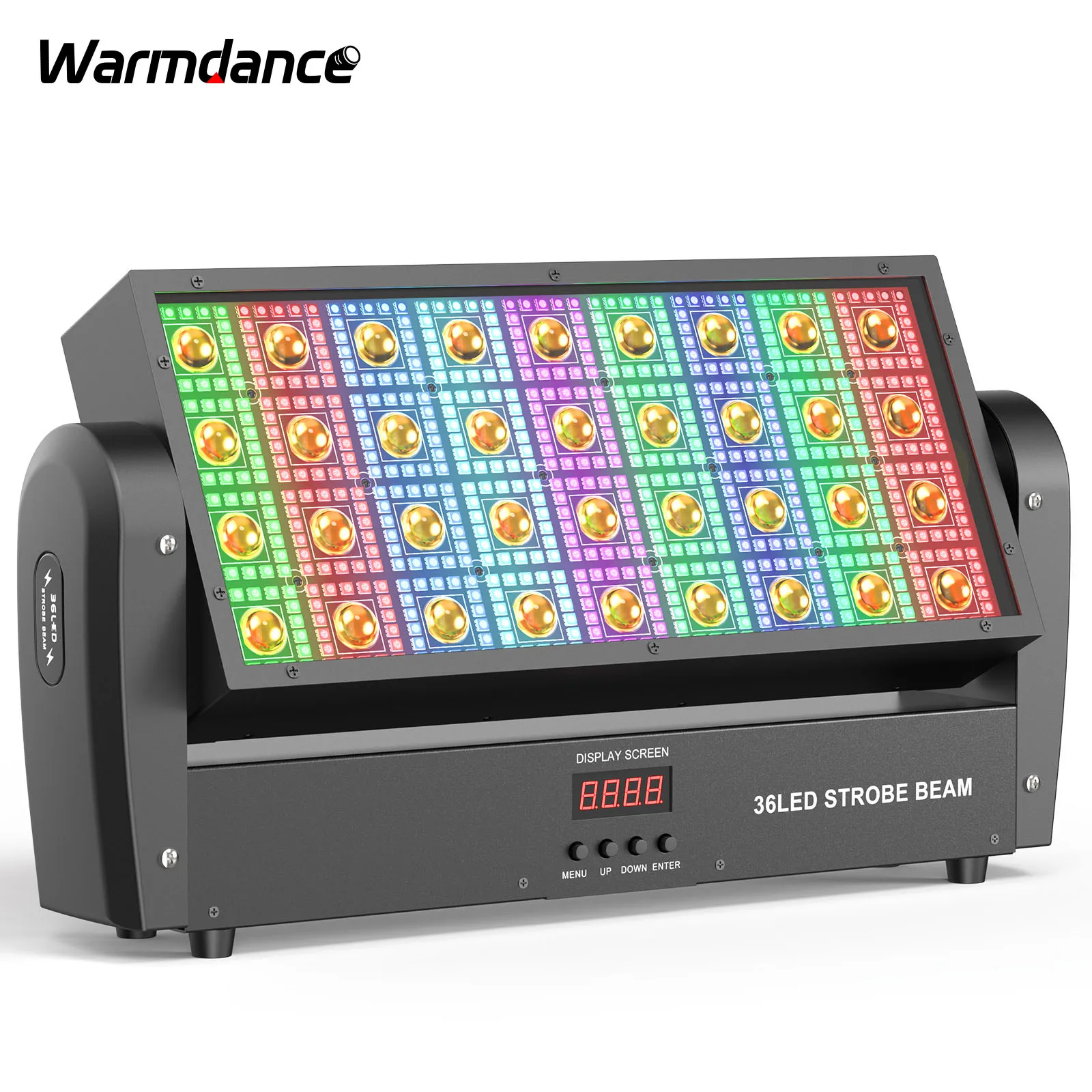 

36LED Strobe Beam Light RGB LED Warm White Light Stage Light Effect Projector for DJ Disco KTV Party Wedding Holiday Bar Club