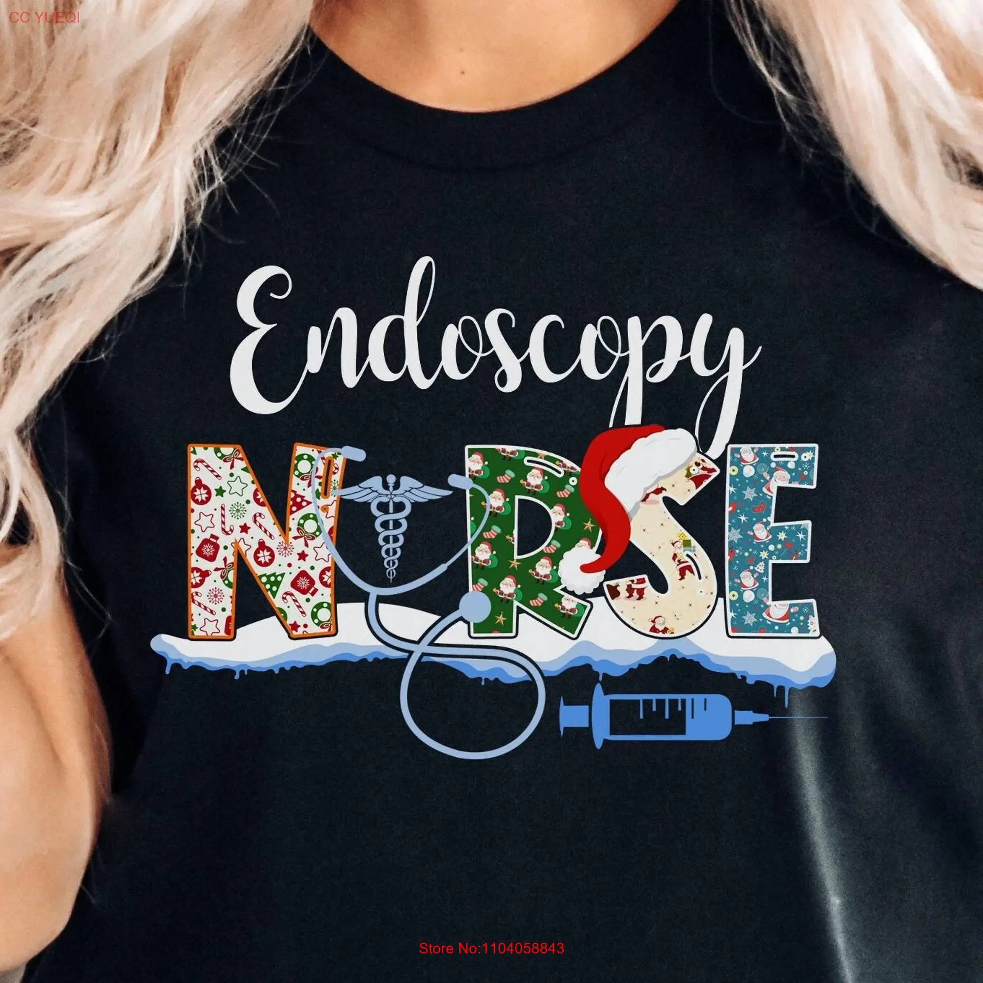 Endoscopy Nurse Christmas shirt hoodie sweaT T tank top gift Endoscopist gastro squad gastroenterology