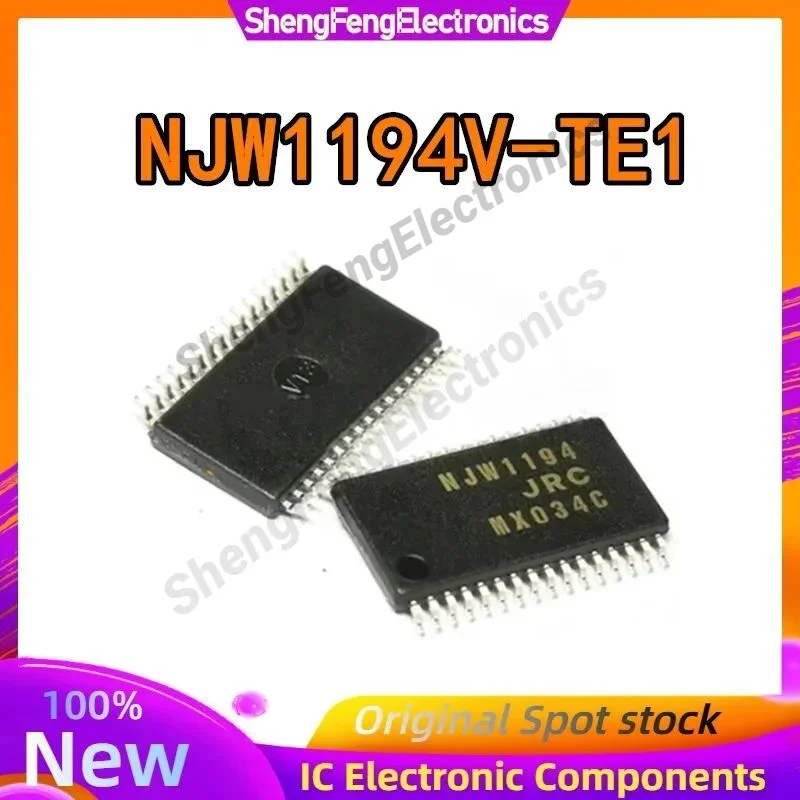 5PCS NJW1194V-TE1 NJW1194 SSOP32 2CH Electronic Volume Controller New Original