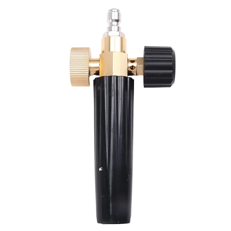 AT44-Car Auto Wash Foam Gun High Pressure Auto Washer Pot Snow Foam Lance Soap Foamer Water Gun Foam Watering Set