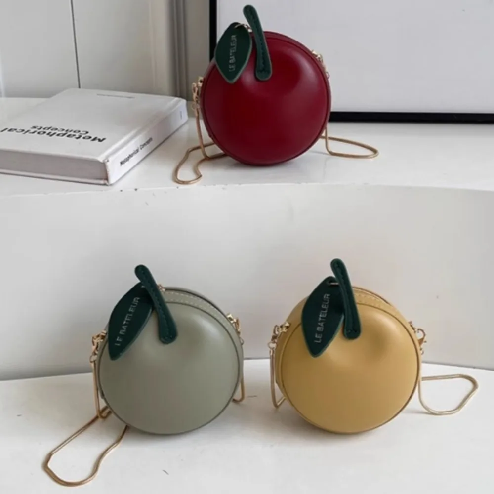 

2025 New Apple Bag Portable Exquisite Sac Femme Mini Bolsos De Mujer Crossbady Bags for Woman All-match Circular Bolso