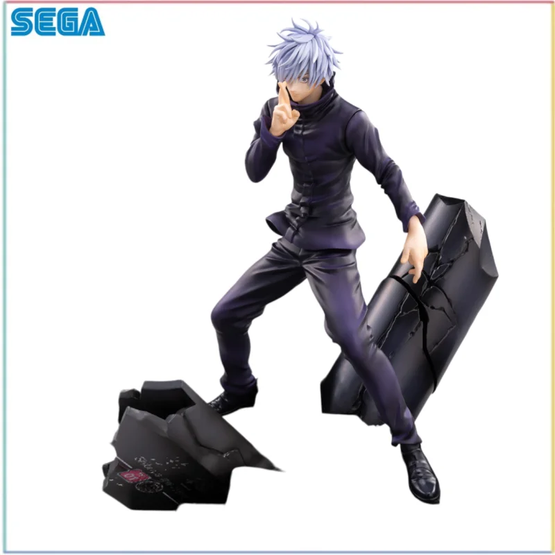 

В наличии: Оригинальная фигурка Sega Jujutsu Kaisen Сатору Годжо, новая, в коробке, модель персонажа аниме, игрушка.