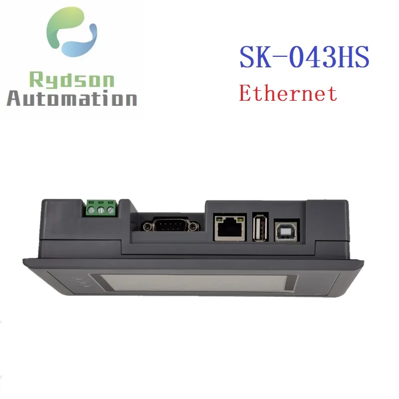 Imagem -03 - Samkoon 4.3 Polegada Dc24v Tela Sensível ao Toque Hmi Memória 128m Flash 128m Ddr3 Cpu Córtex a8 600mhz Com: Rs232 422 485 Sk043hs Sk-043he