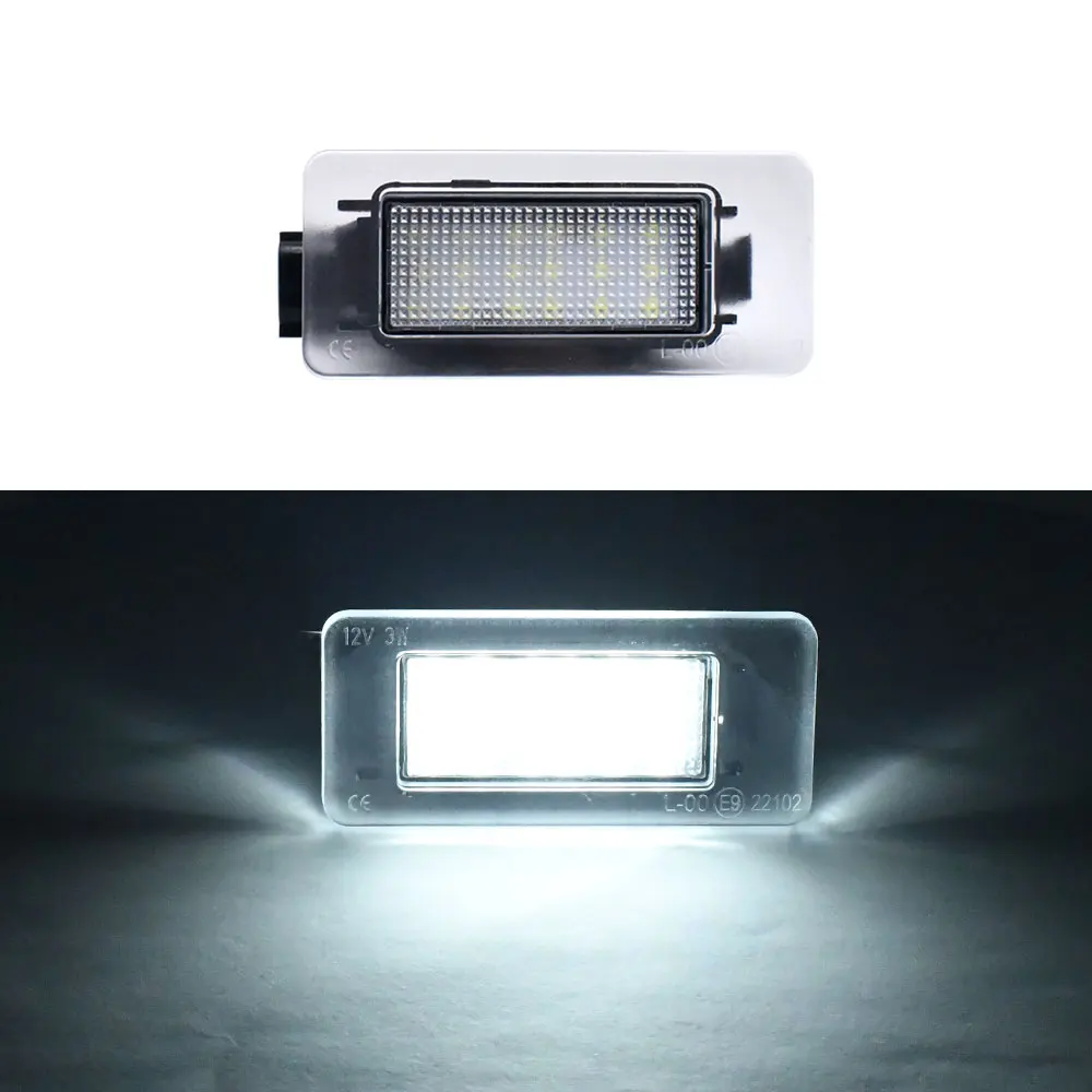 Luz LED para matrícula Canbus, 2 uds., para Nissan Altima Rogue Sentra Versa de 19/20 en adelante