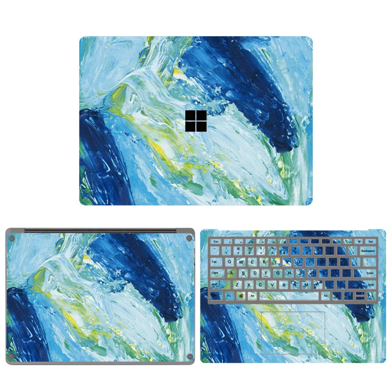 Laptop Skins for Microsoft Surface Laptop 7 Go 1 2 3/Studio Gen 1 2 Custom Sticker for Surface Laptop 1/2/3/4/5 13.5 15 Film