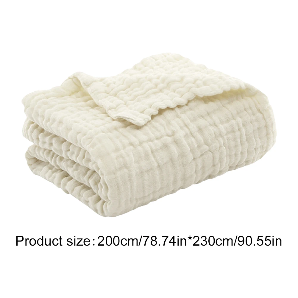 الشاش رمي بطانية الوليد التفاف طوي منشفة استحمام تنفس 100% القطن الرضع التقميط ل غطاء أريكة تتحول لسرير بطانية سفر #4