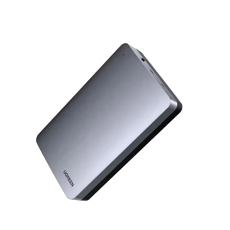 3.5 Inch UGREEN SATA External Hard Drive Enclosure 2.5 Inch SATA SSD HDD Aluminum USB C 3.1 Gen 2 High Speed 6Gbps Case