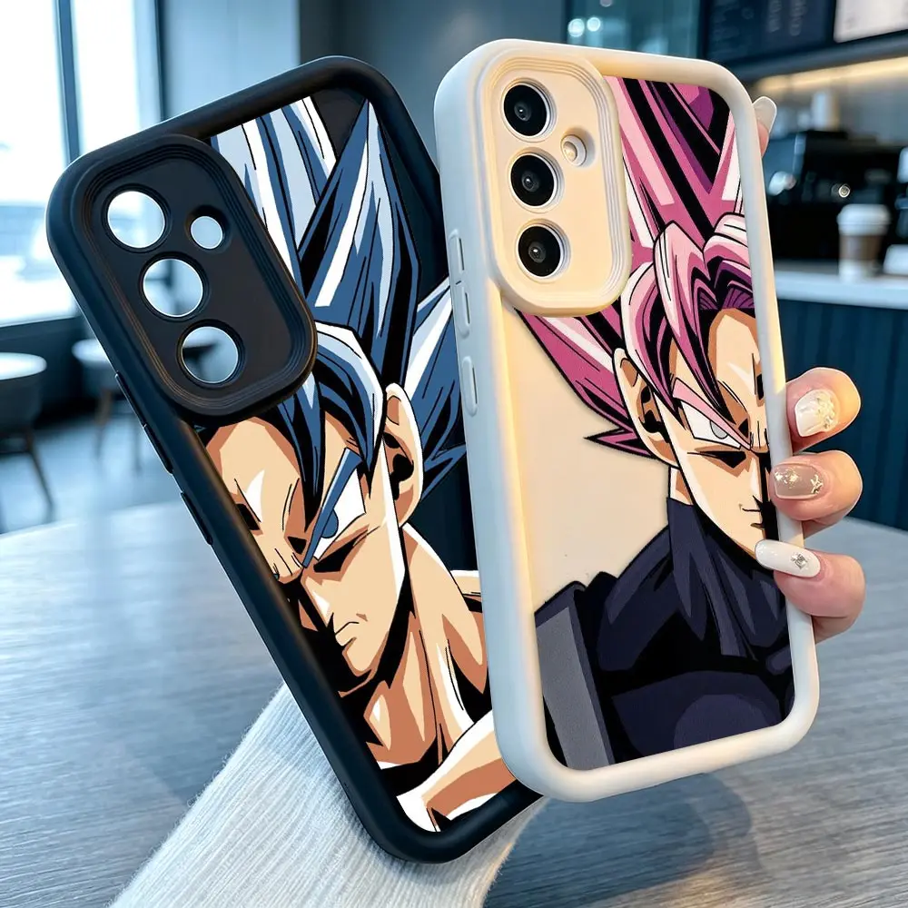 Phone Case For Samsung A13 A14 A16 A17 A22 A23 A25 A26 A27 A32 A33 A36 A52 A53 A54 A55 A56 A57 Cover Saiyan Vegeta D-Dragon Ball