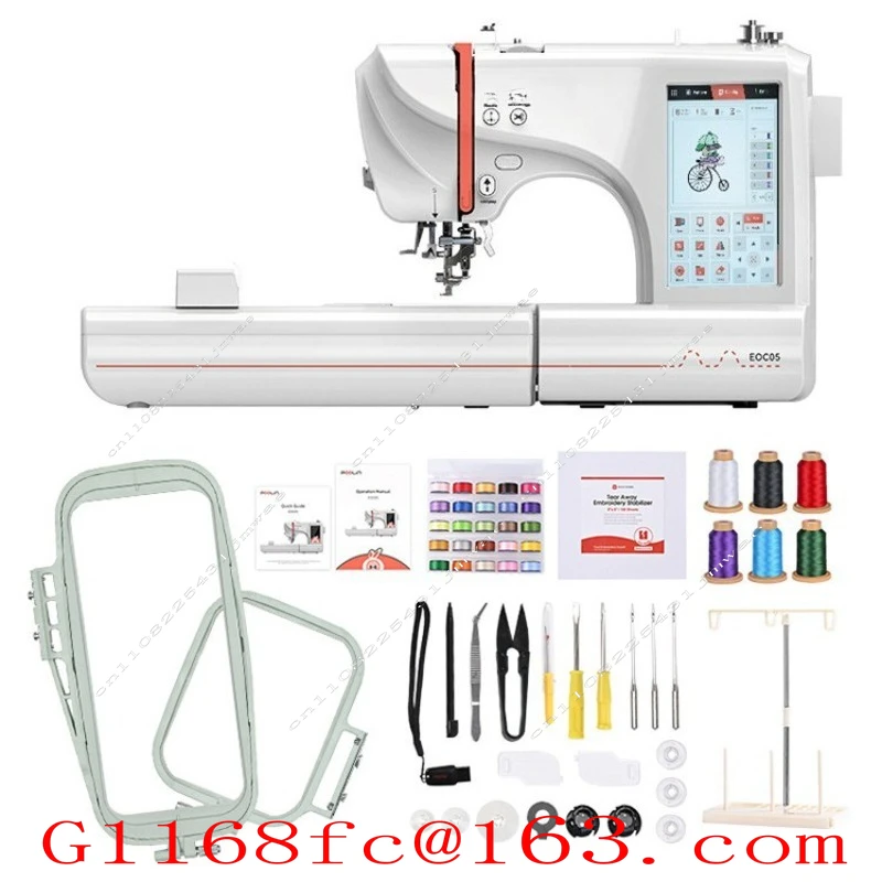 EOC05  Multifunctional Automated High Q-uality Easy To Use Small Computerized Embroidery Machine