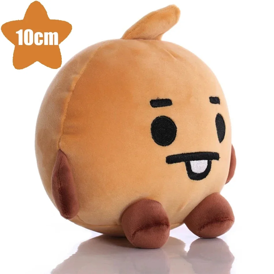 B-T-21 Cartoon-Tier Plüschtier Schlüsselanhänger Handy-Anhänger Tata Koay Shooky Mang Cooky Büro-Entspannungsgeschenk für Freunde Rucksack